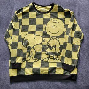 Women's Peanuts Snoopy Charlie Brown Cozy Graphic Sweatshirt